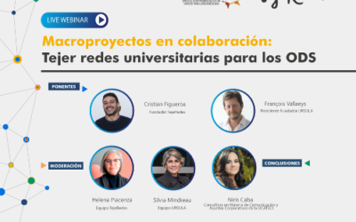 Webinar Macroproyectos : Tejer redes universitarias para los ODS